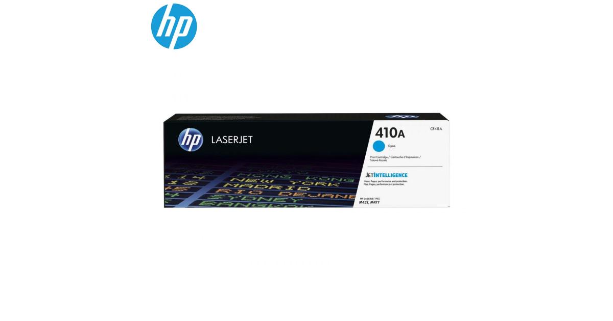 HP 410A Cyan Original LaserJet Toner Cartridge (CF411A) (Original) - CompuMe