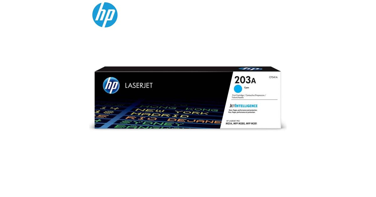 HP CF541A (HP 203A) Laser Toner Cartridge Cyan (Original) - CompuMe