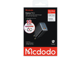 Mcdodo Gana Mini 100W GaN Fast Wall Charger, 3 Ports (2 USB-C, 1 USB-A), Supports Samsung SFC 2.0, Black - 18 Months Warranty