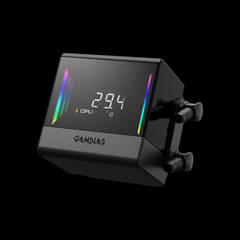 GAMDIAS CHIONE E4-240 AIO Digital Display Infinity Mirror - Black