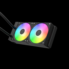GAMDIAS CHIONE E4-240 AIO Digital Display Infinity Mirror - Black