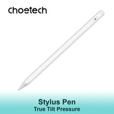 Choetech Hg04 Digital 4th Gen Anti Mistouch Stylus Pen For Apple Ipad Usb C Charging (white)