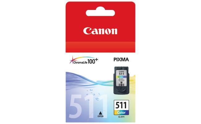 Canon Cl 511 Color Inkjet Cartridge Compatible with IP2700.MP230.MP250.MX320.MX350
