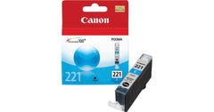 Canon CLI221C Ink / Inkjet Cartridge Cyan (Original) - CompuMe