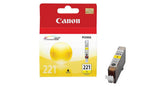 Canon CLI221Y Ink / Inkjet Cartridge Yellow (Original) - CompuMe
