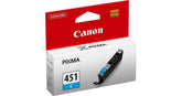 Canon Ink Cartridge, Cyan CLI-451C (Original)
