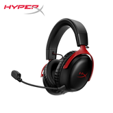 HyperX Cloud III Wireless – Gaming Headset for PC, PS5, PS4, up to 120-hour Battery ,Black & Red