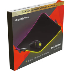 Steelseries 63825 Qck Prism Medium Cloth Rgb Mouse Pad