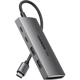 Ugreen Cm480 Usb C Hub 10gbps, 4 Ports Usb 3.2 Hub With 2 Usb C 3.2 And 2 Usb A 3.2, Usb Port Extender For Macbook Pro, Macbook Air, Acer Aspire, Hp Laptops, Ipad Pro, Iphone 15/15 Pro Max