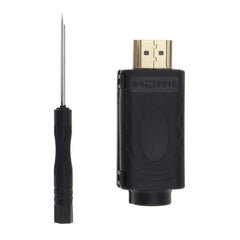 HDMI 2.0 Male Screw Terminal Block Solderless Connector Adapter with Slotted Screw