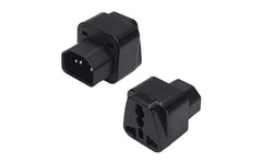C13 Male To Universal Female Socket Power Adapter Converter