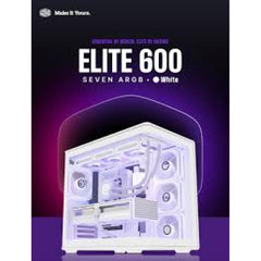 Cooler Master ARGB PC case for desktop computer builds and component installation