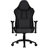 Cooler Master Caliber R3C (Black) Gaming Chair w/ Cool-In Technology, Breathable Perforated Cooler Design, Steel Frame, Ultra Comfortable Memory Foam & PU, 2D Armrest, Up To 180° Recline & 150KG Max Weight Load