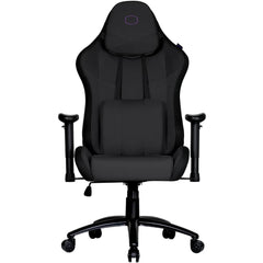 Cooler Master Caliber R3C (Black) Gaming Chair w/ Cool-In Technology, Breathable Perforated Cooler Design, Steel Frame, Ultra Comfortable Memory Foam & PU, 2D Armrest, Up To 180° Recline & 150KG Max Weight Load