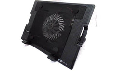 Haing N18 13″ 17 ” 1 Fan Notebook/laptop Cooling Pad Black