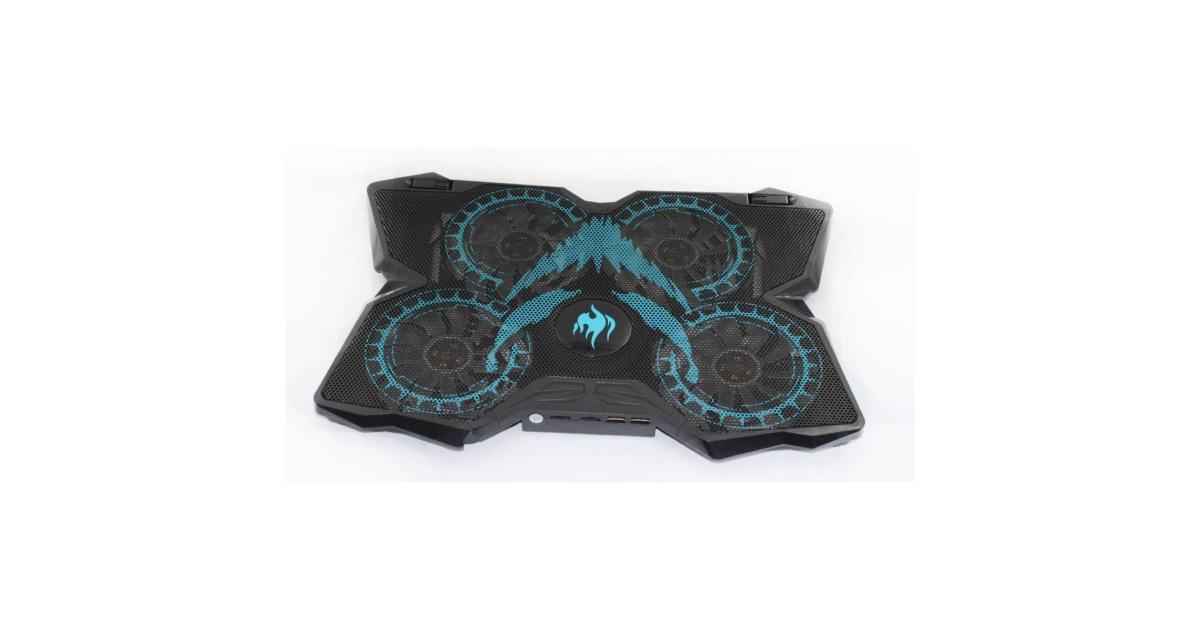 LIANGSTAR 4 Cooling Fans 5V Size 5.5 inches Laptop Cooling Pad