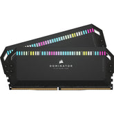 CORSAIR DOMINATOR PLATINUM RGB 64GB (2x32GB) DDR5 RAM 6000MT/s CL30 Memory Kit — Black | CMT64GX5M2B6000C30 |