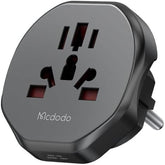 Mcdodo Cp 4550 Socket Converter Universal Travel Adapter Black