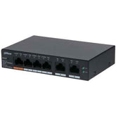 Dahua CS4006 - 4GT - 60 6 - Port Cloud Managed Desktop Gigabit Switch with 4 - Port PoE