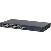 Dahua CS4228 - 24GT - 240 28 - Port Cloud Managed Desktop Gigabit Switch with 24 - Port PoE