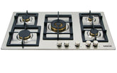SuperChef Hob 90cm 5 Burners Brass Full Safety