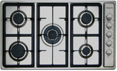 SuperChef Hob 90cm 5 Burners Full Safety Side Knobs