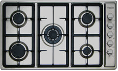 SuperChef Hob 90cm 5 Burners Full Safety Side Knobs