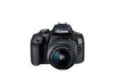 Canon EOS 2000D DSLR Camera and EF-S 18-55 mm f/3.5-5.6 is II Lens, Black