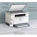 HP M236sdw 3-in-1 Print, Scan, Copy Monochrome LaserJet MFP Printer Duplex up to 29 ppm, Mono Printing 1 Year Warranty