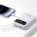 MCDODO MC-325 10000mAh PD 22.5W Power Bank Built-in Lightning Cable