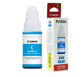 Canon Gi 490 Cyan Ink Bottle