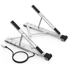 CHOETECH HUB - M43 - V1 Collapsible Laptop Stand with USB - C Hub 9 in 1 Docking Station