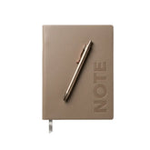 Leather Notebook A5 with Pen, 100g, 100 sheet