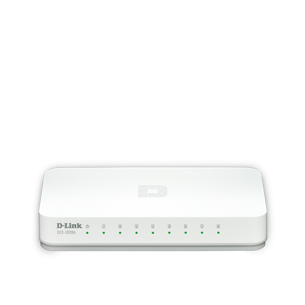 D-Link 8-Port Fast Ethernet Desktop Switch In Plastic Casing | DES-1008A | - CompuMe