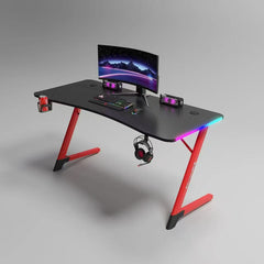 D2209 Gaming Table Color RGB - Black+Red / 120cm*60cm