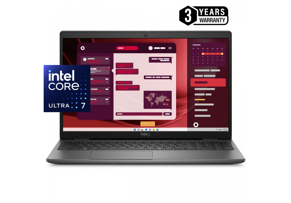 Laptop Dell Latitude 3550 Intel Core Ultra 7 155U, 16GB DDR5, 512 GB SSD, 15.6" IPS FHD - Grey | 3 Year Warranty Laptop Dell Latitude 3550 Intel Core Ultra 7 155U, 16GB DDR5, 512 GB SSD, 15.6" IPS FHD - Grey | 3 Year Warranty