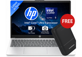 HP AI Business Laptop 15-fd2104TU Free Power Bundle, Intel Ultra 5 225U 4.8GHz 12 Cores, 8GB DDR5, 512GB PCIe SSD, 15.6" FHD, WiFi 6, BT 5.4, Natural Silver w/ MARSRIVA 10000mAh Fashion Power Bank