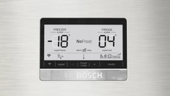 Bosch Refrigerator series 6 Top Freezer A++, 687Lit, Anti Fingerprint, Stainless Steel - KDN86AI30U