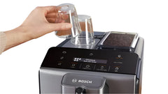 Bosch Vero Cafe Fully Automatic Coffee Machine Diamond, Water Tank 2Lit, 1400Watts, Titanium Metallic - TIE20504