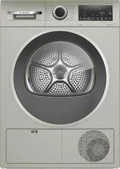 Bosch Heat Pump Dryer A, Series 4, 7 Automatic Programs Motion, 9KG, Silver - WQG1420XME