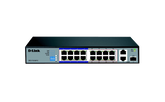 D Link Des F1016p E 16 Port 10/100 Long Range Poe+ Surveillance Switch