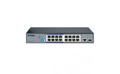 D Link Des F1016p E 16 Port 10/100 Long Range Poe+ Surveillance Switch