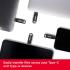 SanDisk 128GB Ultra Dual Drive Go 2-in-1 Flash Drive, 128GB Capacity, Type-A and Type-C Conneors, USB 3.2 Gen 1, 400 MB/s Max Read Speed, Swivel Cover with Keyring Hole, Black