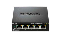 D-Link Dgs 105/b 5 Port 10/100/1000 Unmanaged Desktop Switch with network switch