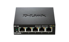 D-Link Dgs 105/b 5 Port 10/100/1000 Unmanaged Desktop Switch with network switch
