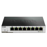 D-Link DGS - 1100 - 08PD 8 - Port Gigabit PoE - Powered Smart Managed Switch with network switch