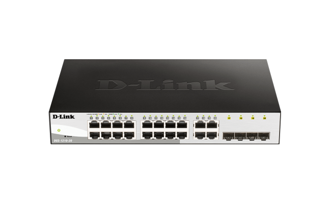 D-Link Dgs 1210 20 20 Ports Smart Managed Switches, network switch