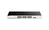 D Link Dgs F1210 26ps E 26 Port Gigabit Smart Managed Long Range Poe + Switch