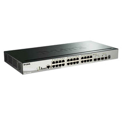 D-Link DGS-1510-28X 24 Ports 10/100/1000Mbps + 4 10G ports SmartPro Switch