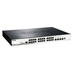 D-Link DGS-1510-28XMP Gigabit Stackable Smart Managed Switch with 10G Uplinks